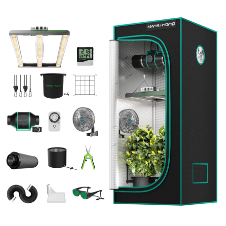 Kompletná zostava Mars Hydro Grow set FC-E 1500