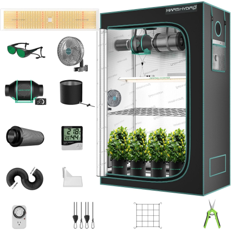 Kompletná zostava Mars Hydro Grow set TSL2000